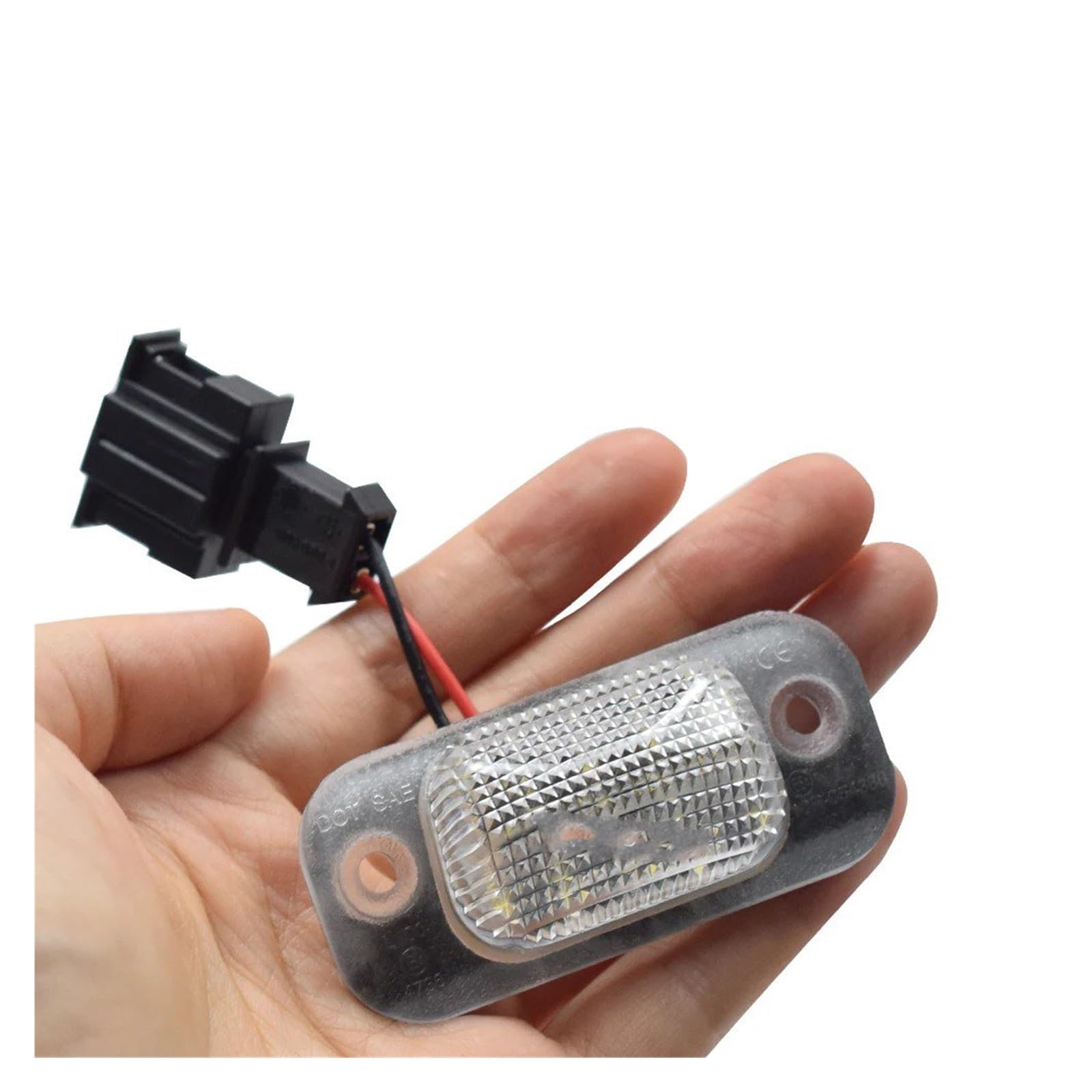 Iluminación De Matrícula Para VW Para Golf 3 Hatchback Cabriolet Para Polo MK3 6K 2 Uds Luces LED Para Placa De Matrícula Coche