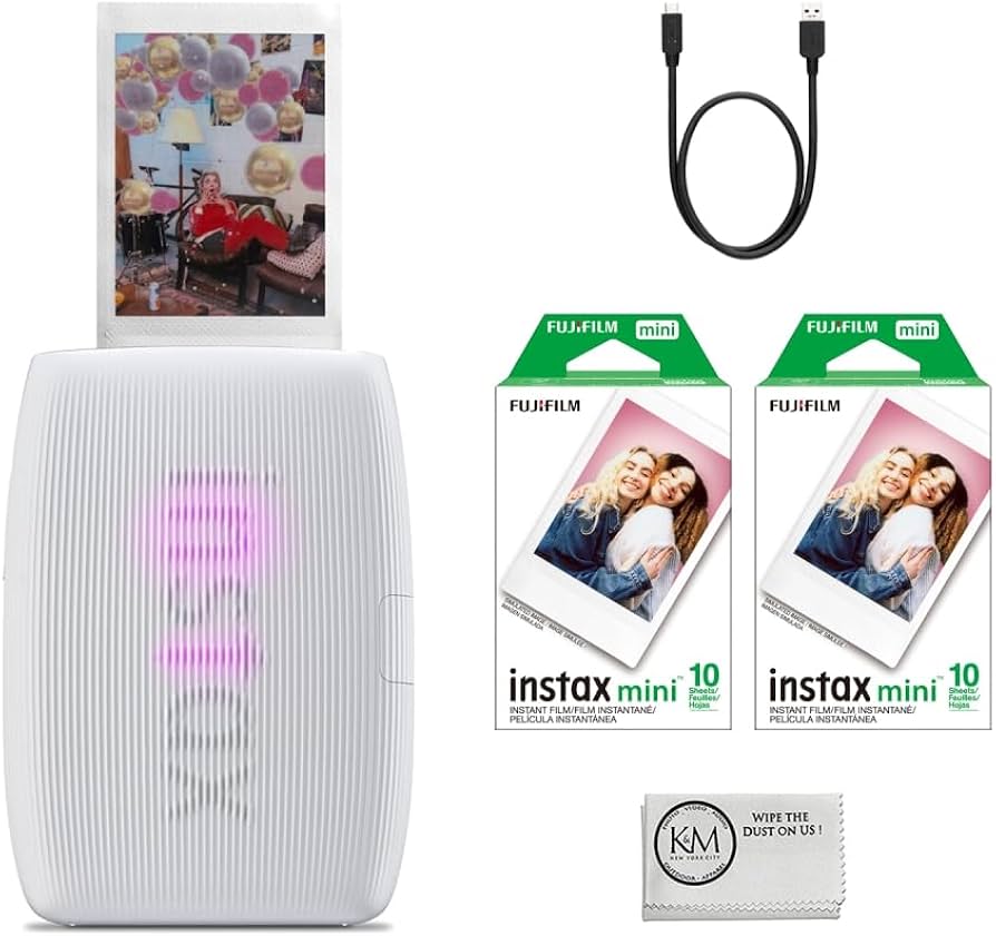 Amazon.com : Fujifilm INSTAX Mini Link 3 Smartphone Printer | Clay Amazon.com : Fujifilm INSTAX Mini Link 3 Smartphone Printer | Clay