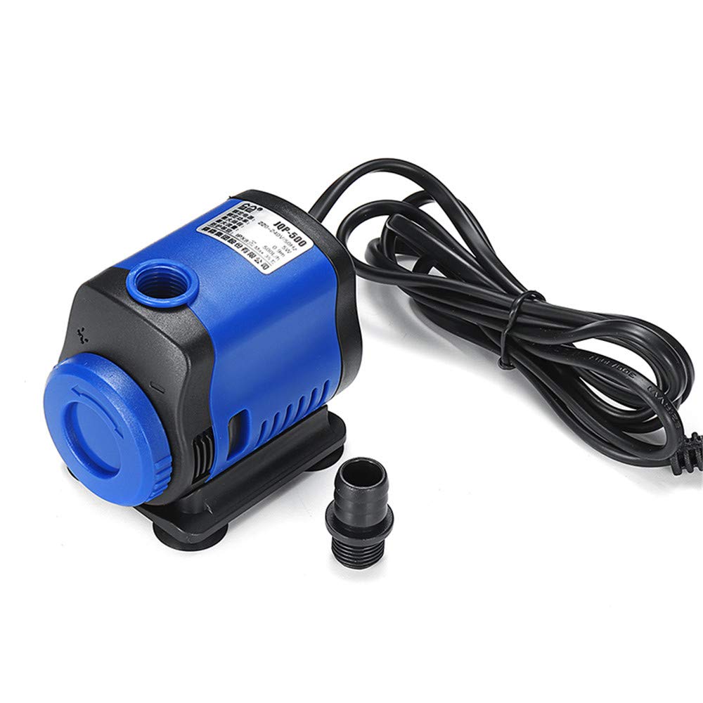 EsportsMJJ 5/20/35/45/80W 220V Ultra Silencioso Sumergible Acuario Bomba De Agua Tanque De Peces Fuente Estanque Filtro - 80