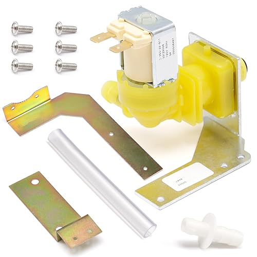 Válvula de entrada para máquina de hielo para encimera, compatible con máquinas de hielo Manitowoc, 120 V 60 Hz, IH9123 33129026, 5 x 2 x 4 pulgadas