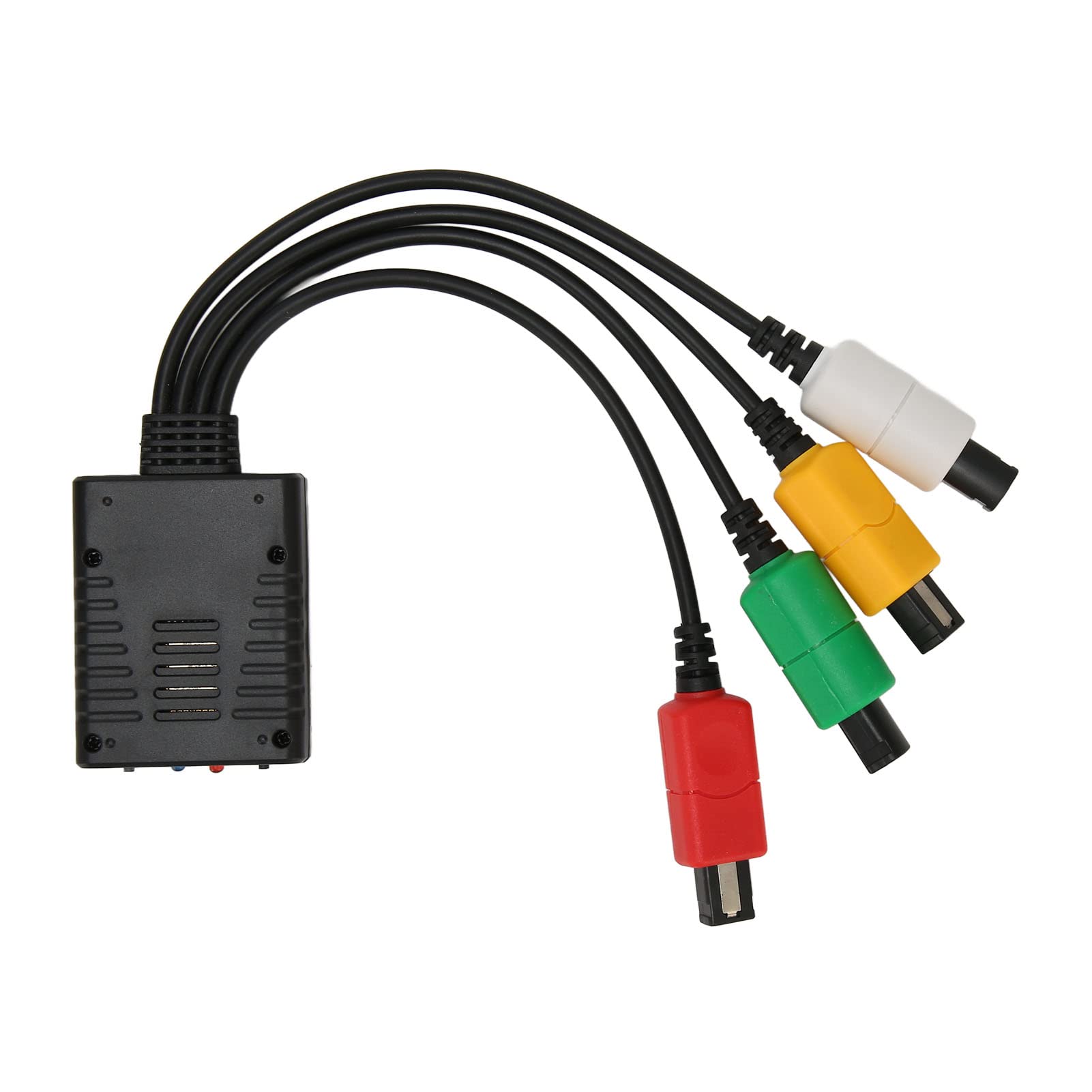 Adaptador de Controlador Convertidor de Mango Inalámbrico BT para Consola Sega Dreamcast, Convertidor de Controlador BT de 4 Jugadores, Plug and Play Simple