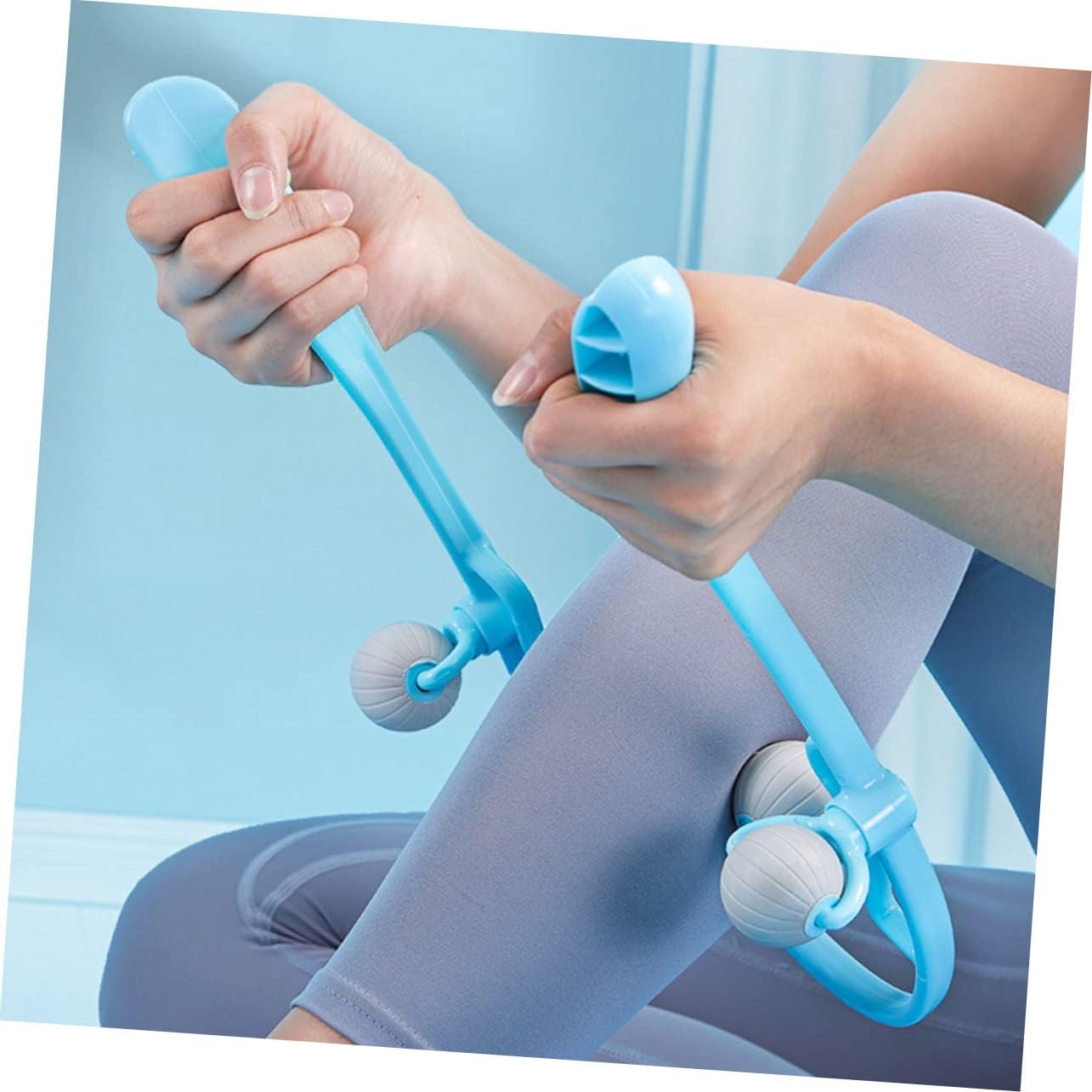 VALICLUD Cervical Vertebra Massage Tool Ball Manual Neck Massager for Tension Relief Portable and Lightweight for Stress Relief High-Pressure Environments