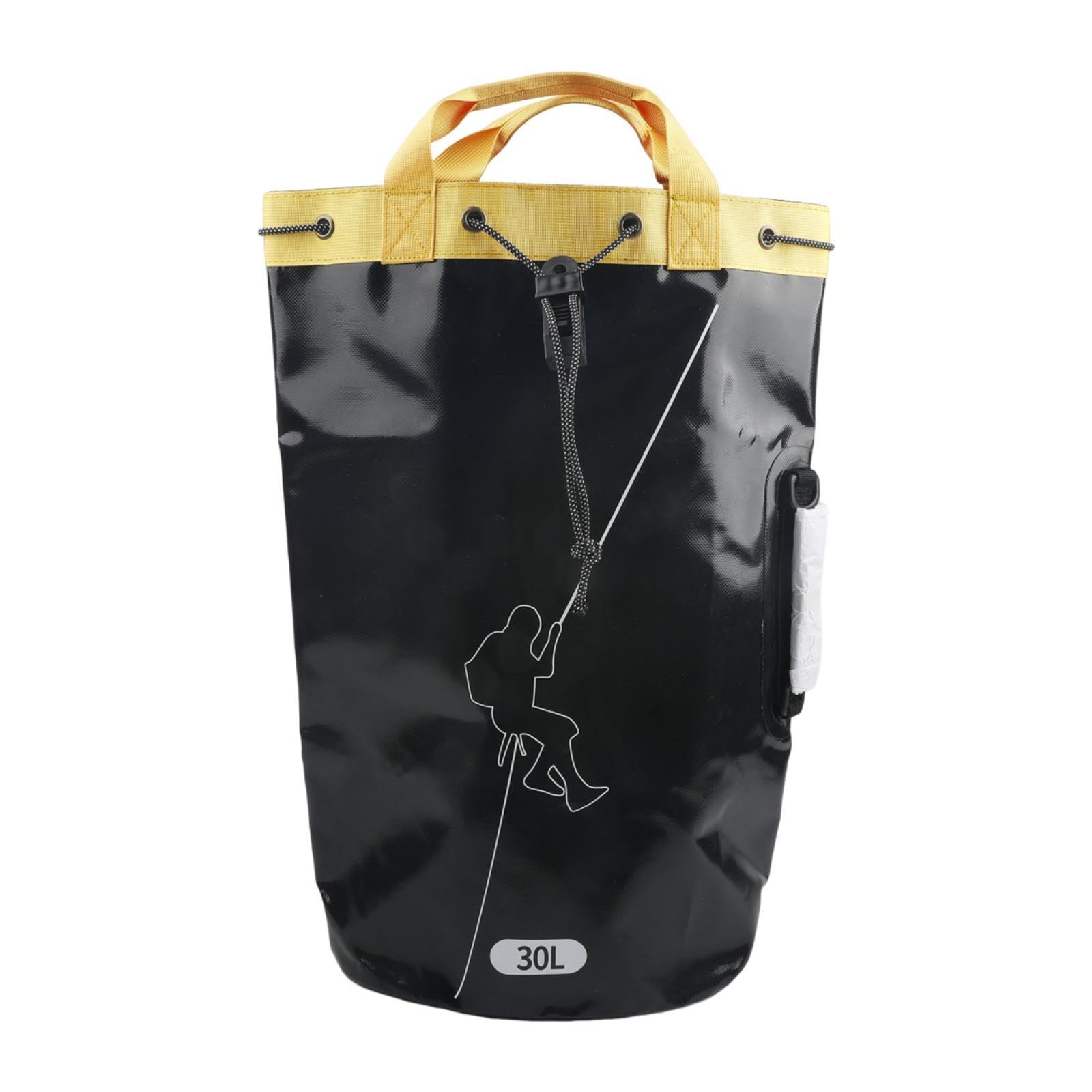 Baoblaze Mochila Tipo Cubo para Cuerda de Escalada, Bolsa Profesional para Arboristas