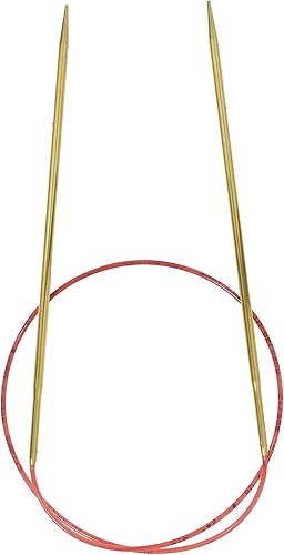 Miniatura 10 de Addi Aguja circular de encaje, 39.4in x 0.276in, color dorado