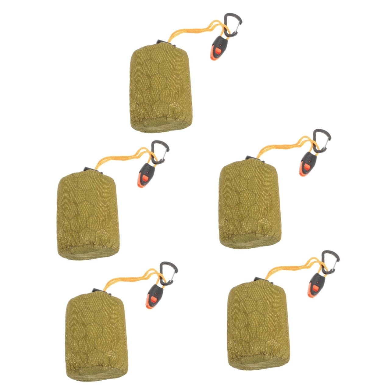 ibasenice Notfall Schlafsack Aluminiumfolie Ultraleicht und Kompakt für Camping Outdoor Aktivitäten Tragebeutel für Einfache Aufbewahrung und Transport