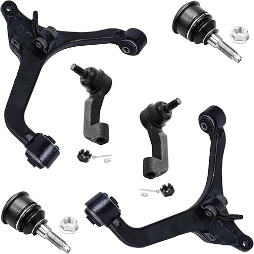 Miniatura 94 de Detroit Axle - Kit de brazos de control inferiores delanteros para Jeep Grand Cherokee Dodge Durango 2011-2015 2012 2013 2014, 2 brazos de control
