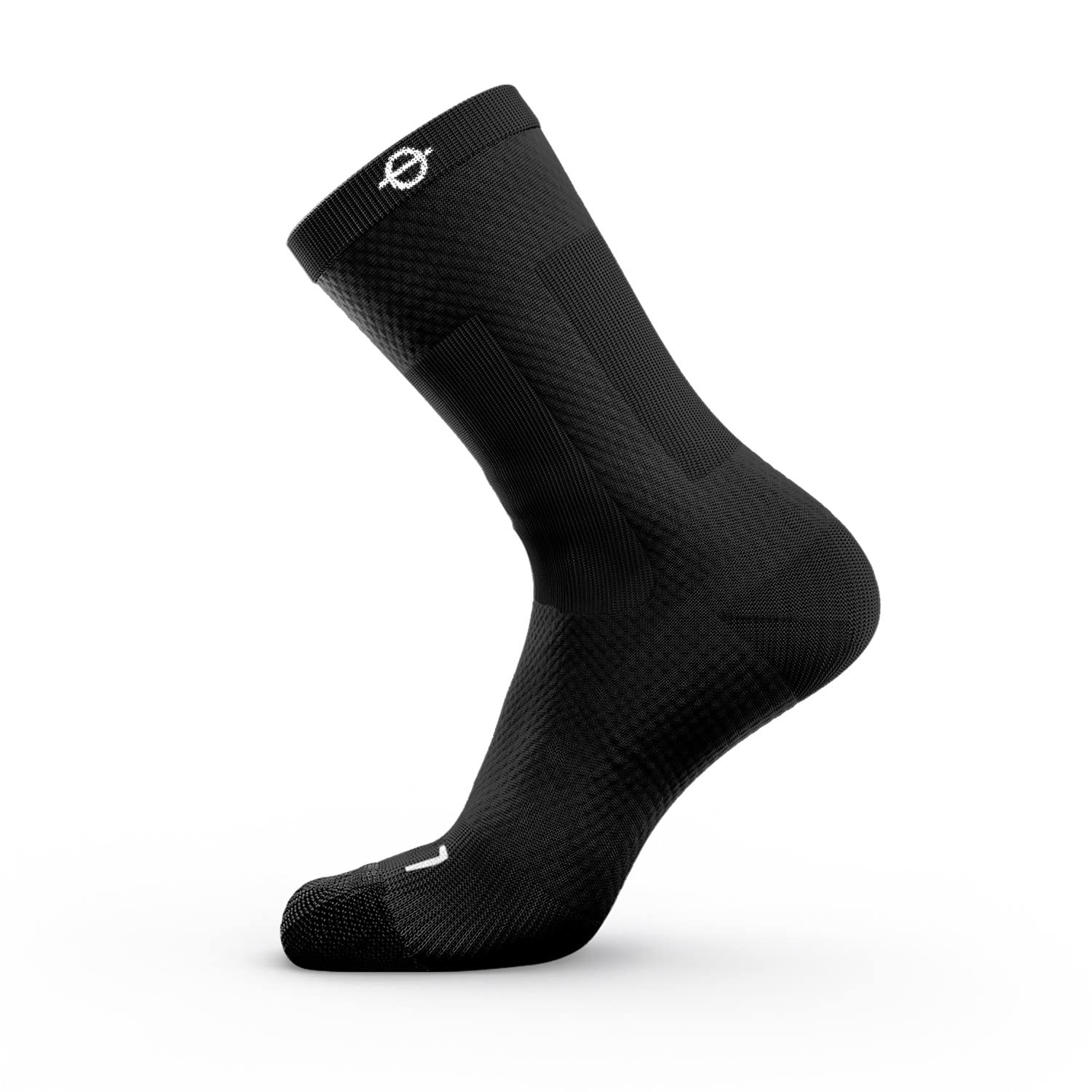 LASSO Calze a compressione, da uomo e da donna, a compressione, colore: nero, Nero , L