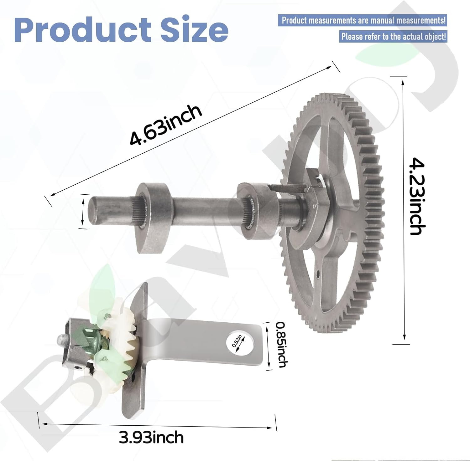 84005207 793880 Camshaft Kit - 691968 Governor Gear/Oil Slinger Compatible With B&S 795102 391764 791942 272475 Include 795387 Oil Seal 697110 Crankcase Gasket