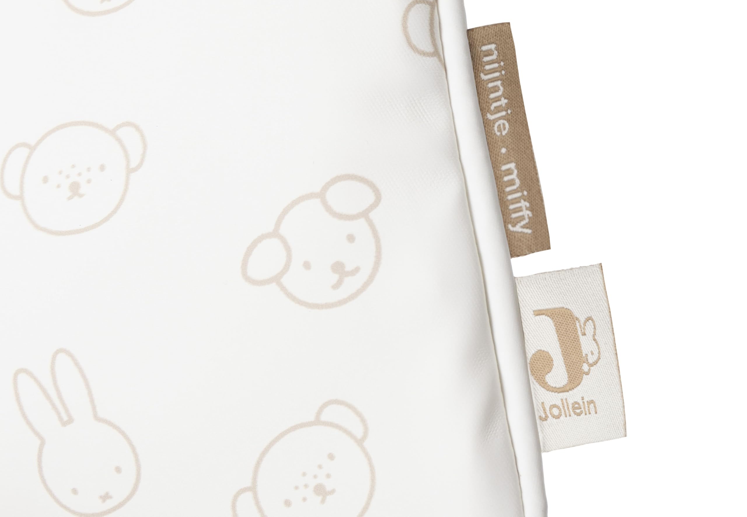 Jollein Highchair Cushion, Miffy and Friends, for Antilop Highchair, with Back & Side Support, Easy Wipe Clean - Image 2