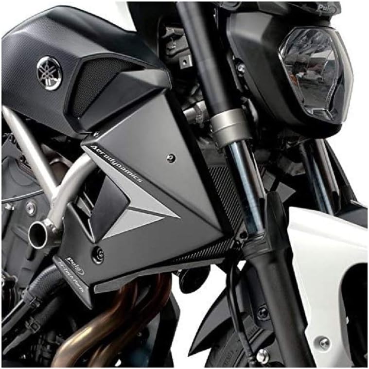 Cooler Side Cover Puig Yamaha MT-07 13-16 black mat