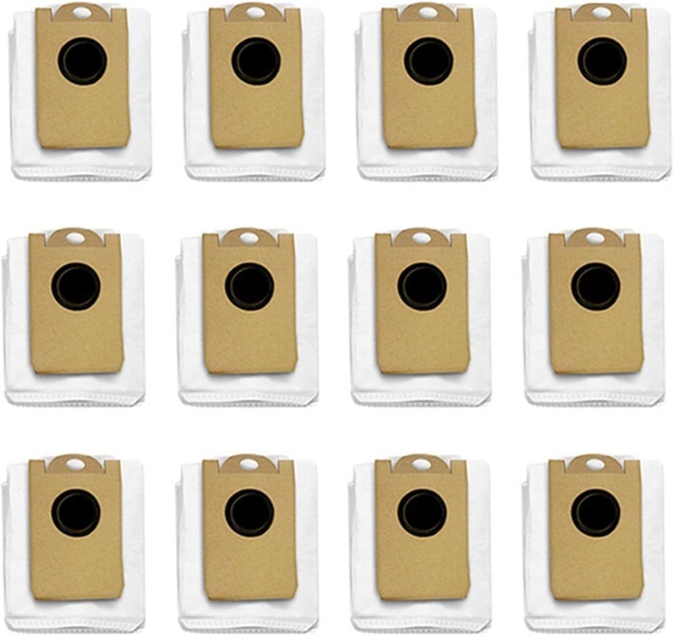 Compatible for Proscenic M7 Pro M8 Pro Robot Vacuum Cleaner Parts Leakproof Dedicated Large Capacity Dust Bag Replacement Accessories (Color : Dust Bag 6pcs)