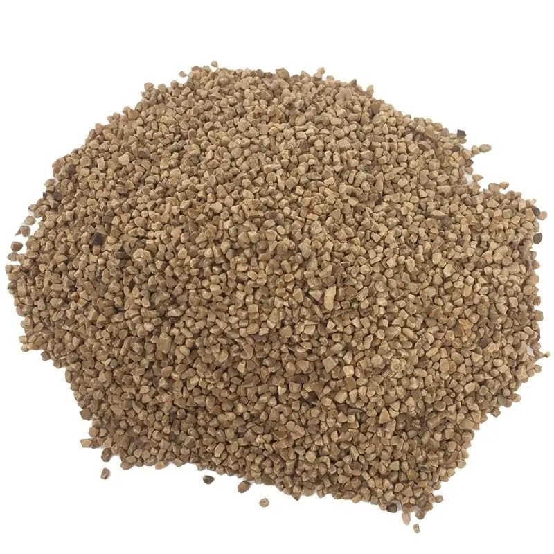 FROST Walnut Shell Media 1kg Grade 1 – Fine Cleaning & Polishing Media for Vibratory Tumbler | Gentle Abrasive for Metal, Brass, Aluminium & Plastic Parts Finishing