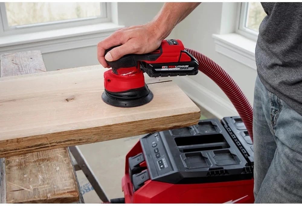 2837-20 Power Random Orbit Sanders Fits Milwaukee M18 FUEL 5" Brushless Cordless Random Orbital Sander - Tool Only