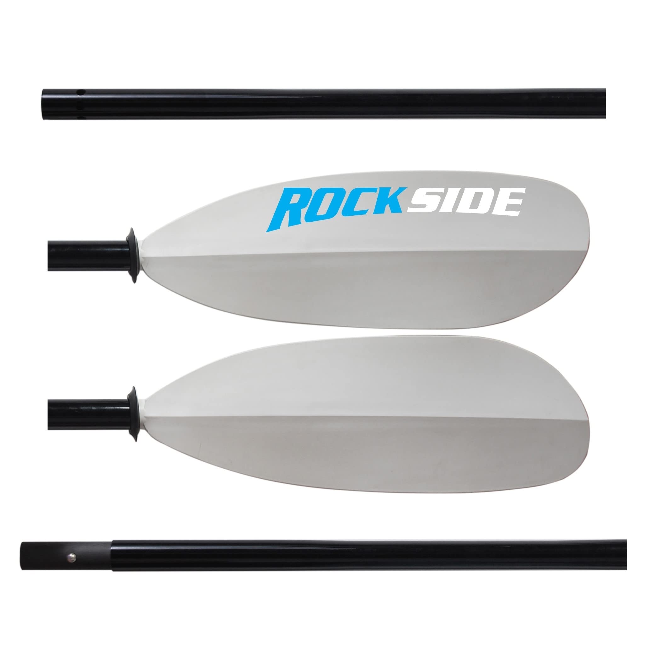 Rockside Pagaie Kayak 30% Carbone 4 Parties 220-230 cm