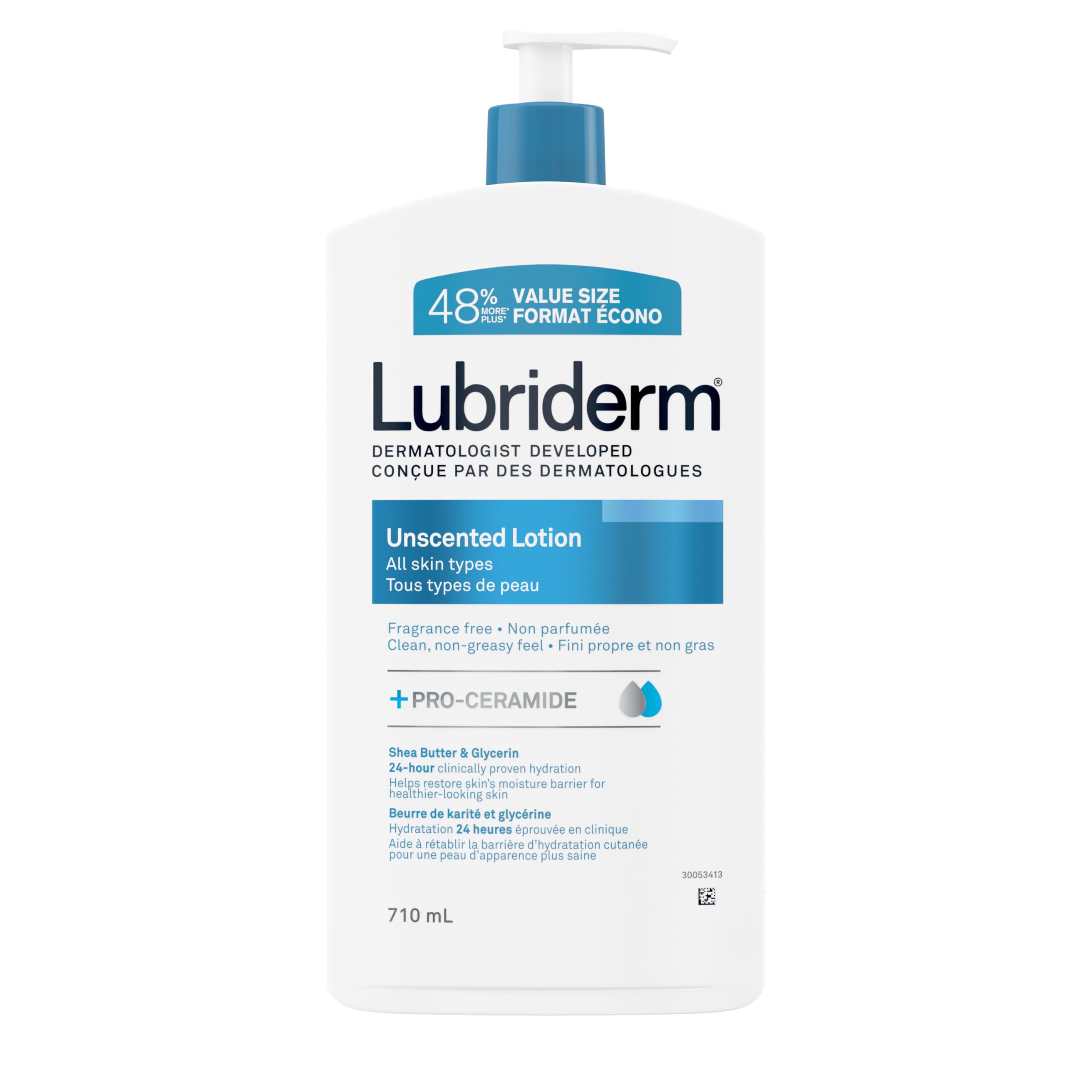 【新品未開封】PAGE UNE Layer Lotion 120mL Lubriderm Unscented Lotion with Shea Butter for Dry Skin