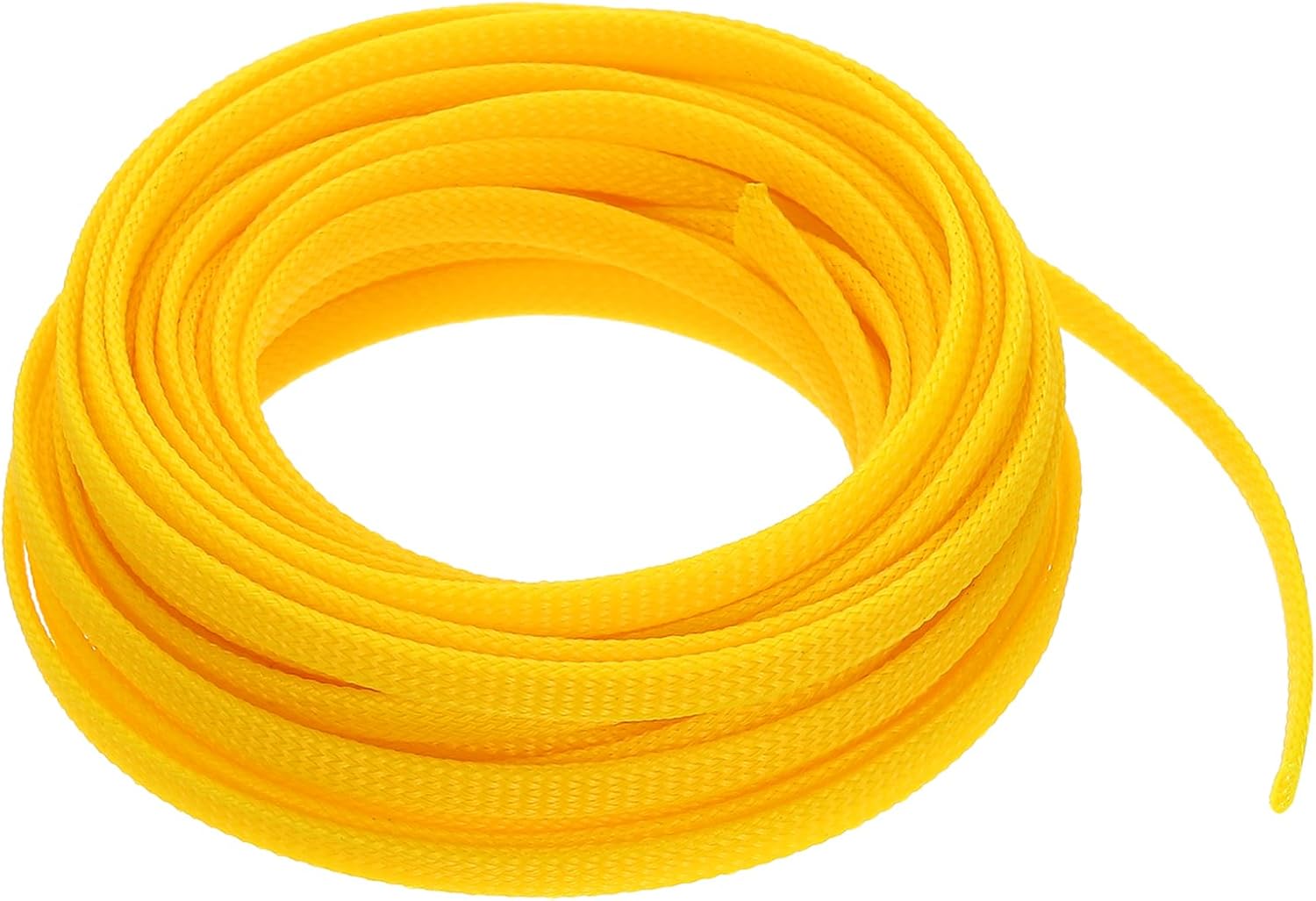 uxcell PET Expandable Sleeving 10ft 1/8" Red Cable Management Sleeve Cord Organizer for Wrap Protect Cable