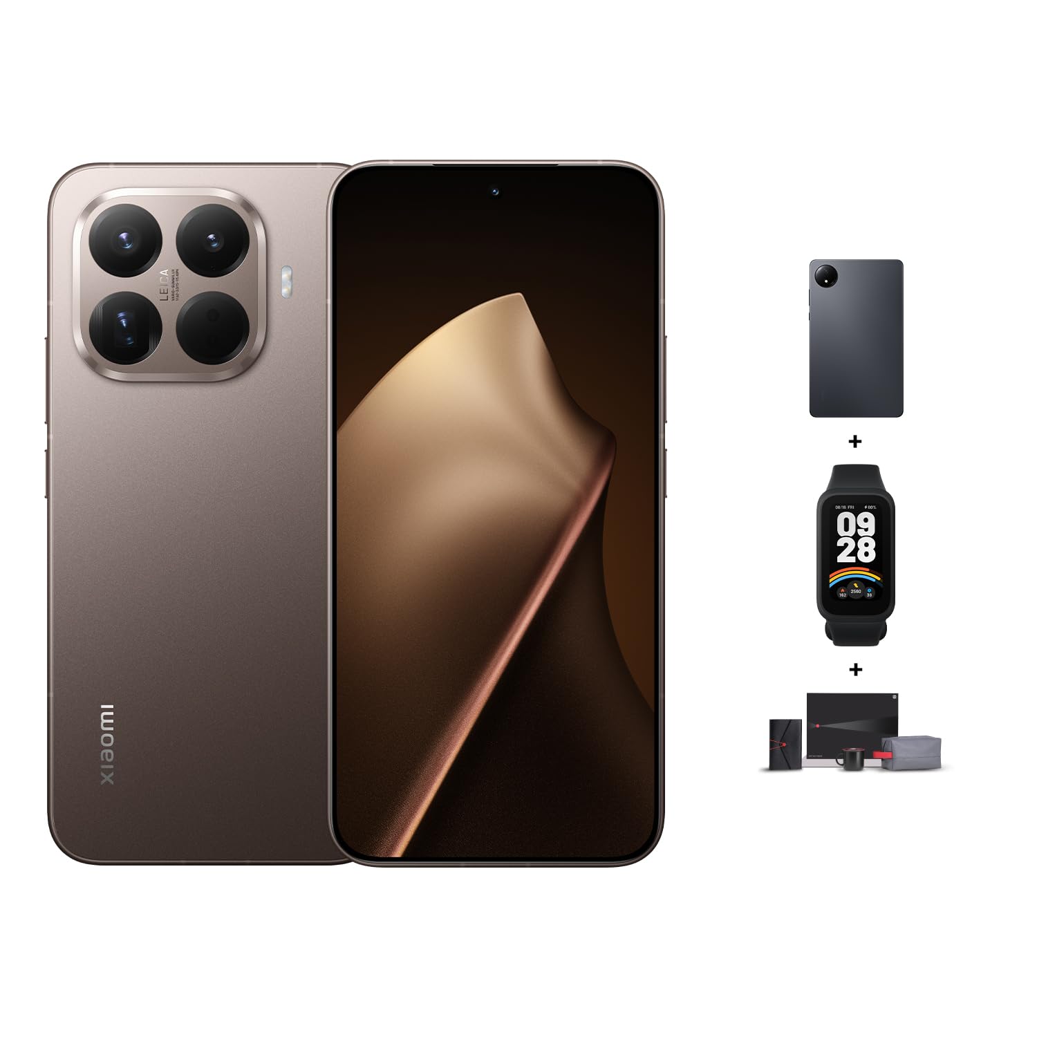 XIAOMI15T Pro Mocha Gold 12+512GB, 6.83" 144Hz Eye-care Display, MediaTek Dimensity 9400+, 50MP Leica 5x Pro Telephoto, 5500mAh