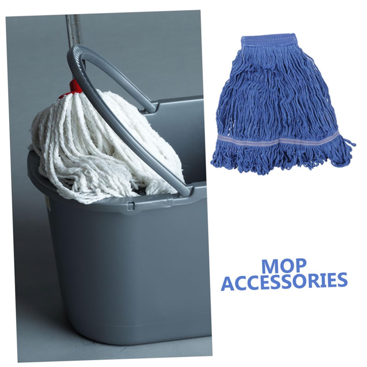 2pezzi Testina Per Mop Assorbente Sostituzione Per Mop Commerciale Testina Per Pulizia Riutilizzabile Microfibra Per Pulizia Efficiente