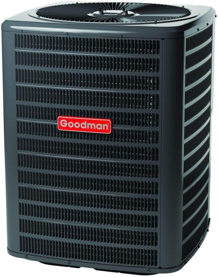 Goodman 2.5 Ton Central Air Conditioner outdoor unit.