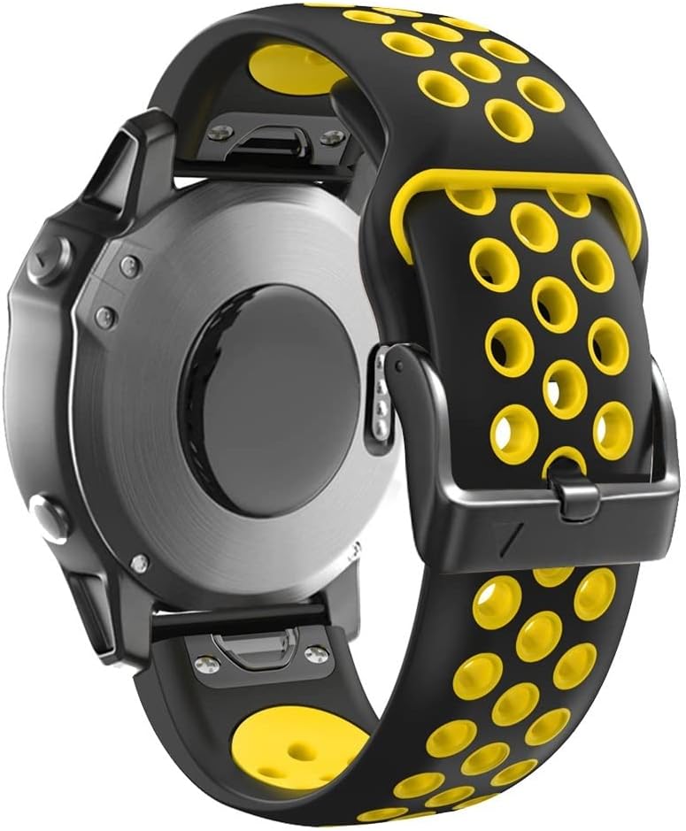 26 22mm For 6 6X Pro 5X Plus 3HR Silicone Band Fenix6 Fenix5 Smart Watch Strap Bracelet