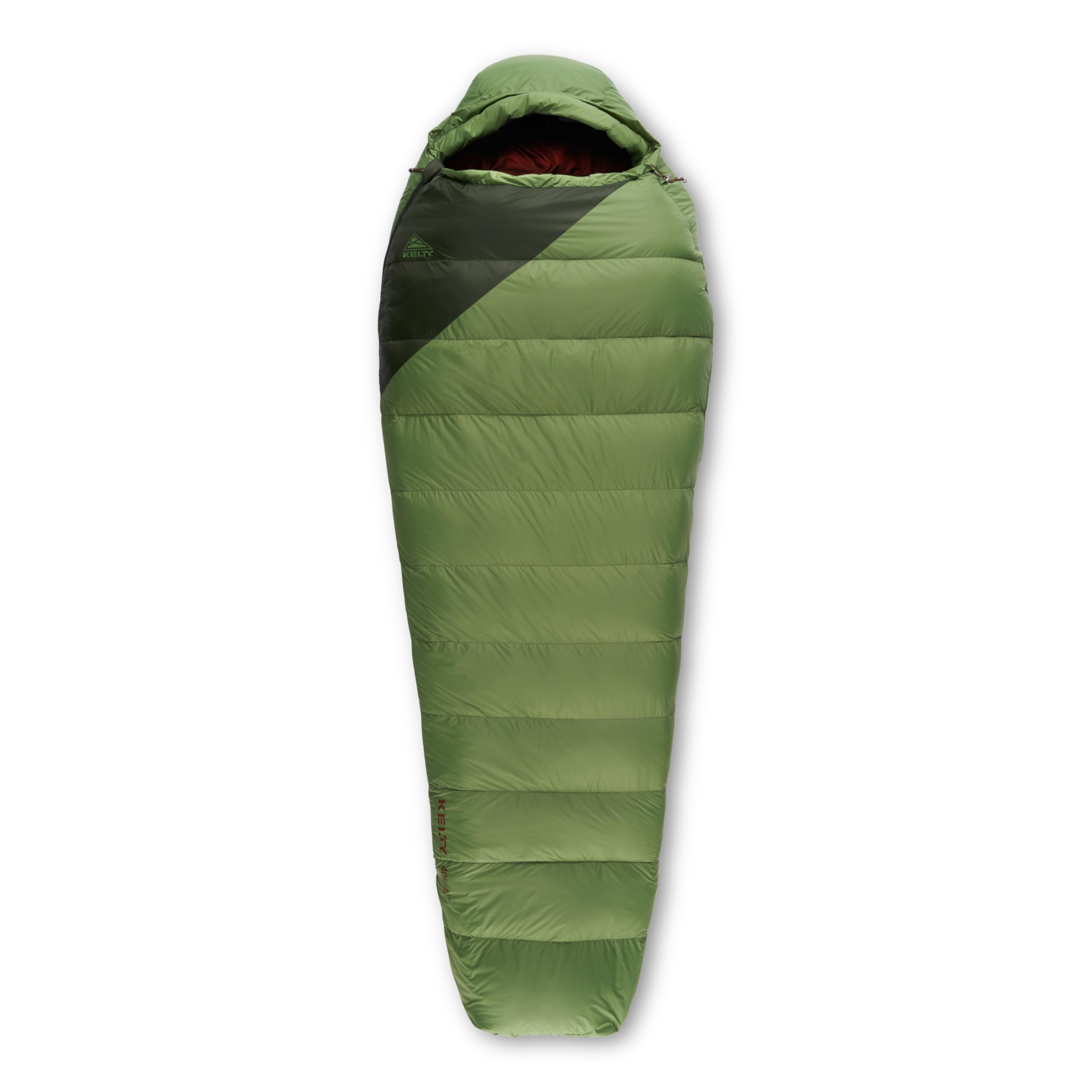 Kelty | Cosmic 40° Degree Sleeping Bag, Long, 550 Down - Lightweight, Compact, Cozy, Warm Weather Bag - Summer
