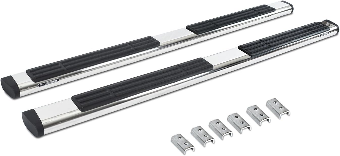 Go Rhino 6" OE Xtreme SideSteps | 87", Stainless Steel, Polished | 660087PS
