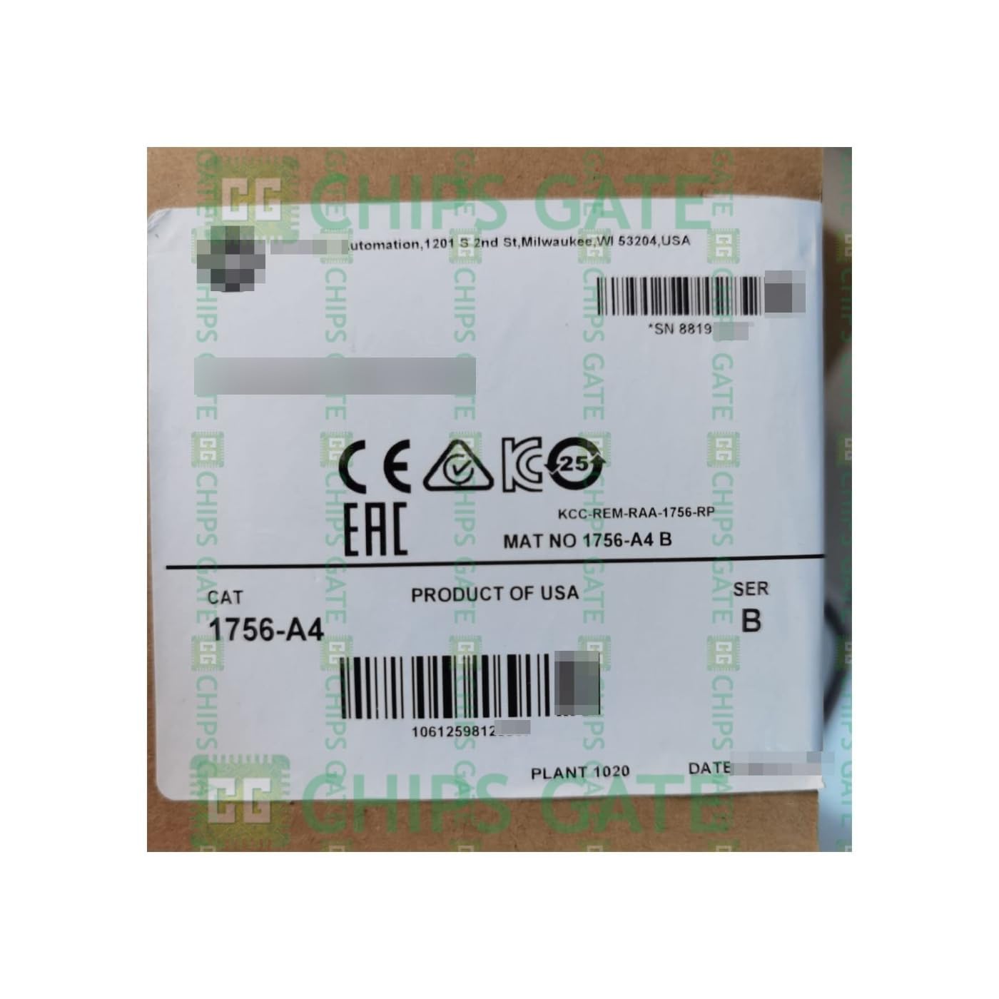 New Factory Sealed 1756-A4 4 Slots Chassis