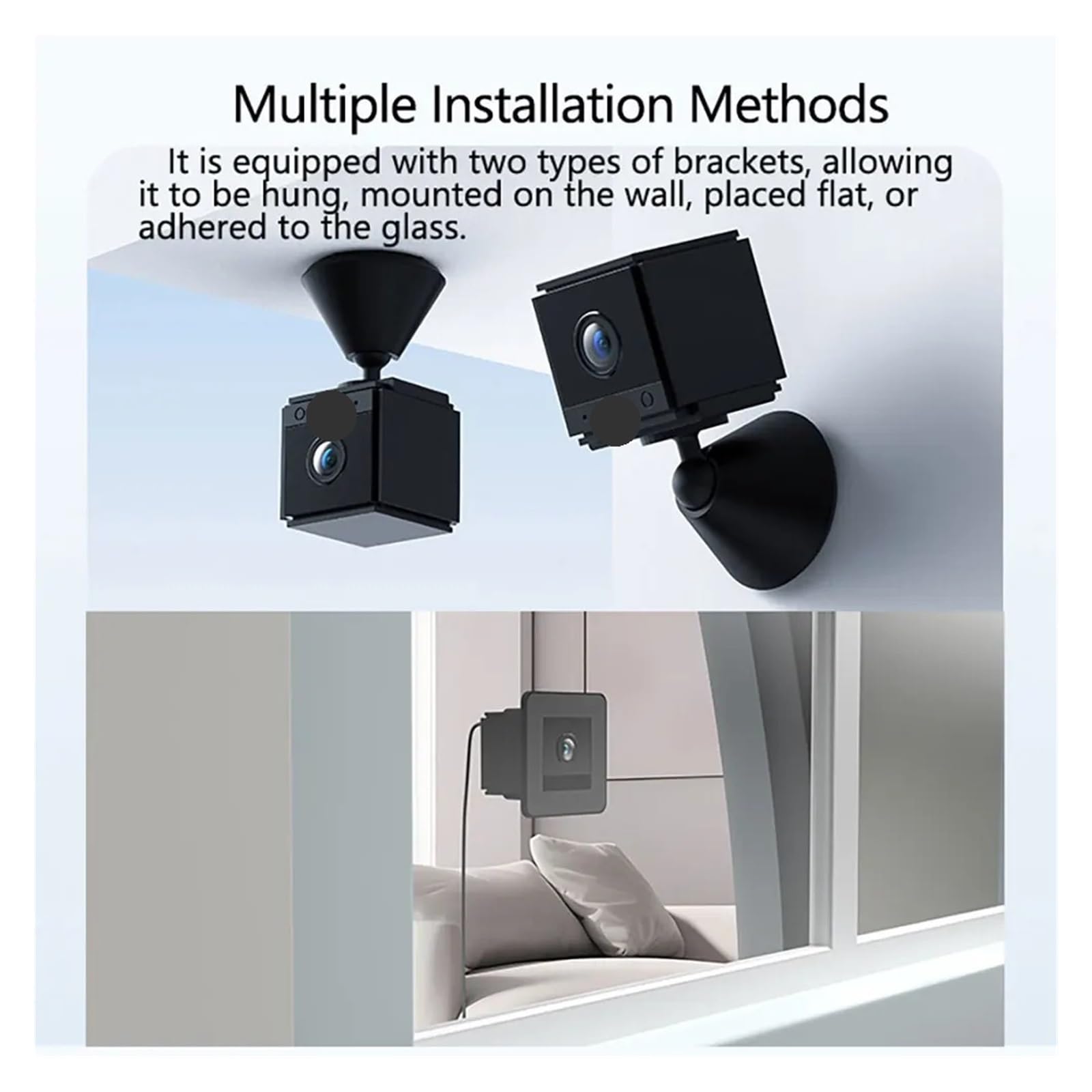 Caméra de Surveillance WiFi for Animaux de Compagnie for la Surveillance à Domicile