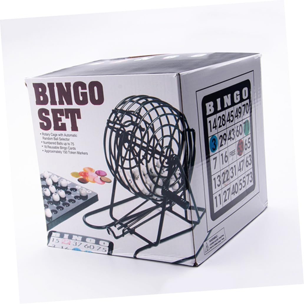 TOYANDONA Juguetes Educativos Juguetes Infantiles para Juegos De Fiesta Juguete De La Máquina De Juego De Bingo Juego De Bingo De Juguete Máquina De Lotería Rompecabezas Niño