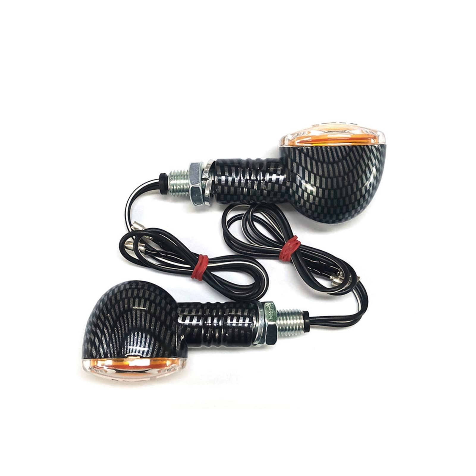 Indicateurs De Virage De Moto Indicateur De Moto De 10 Mm Signal De Virage Halogon Bulbe Étanche 12 V Indicateurs De Virage De Touche Motorcycles De La Lampe Accessoires