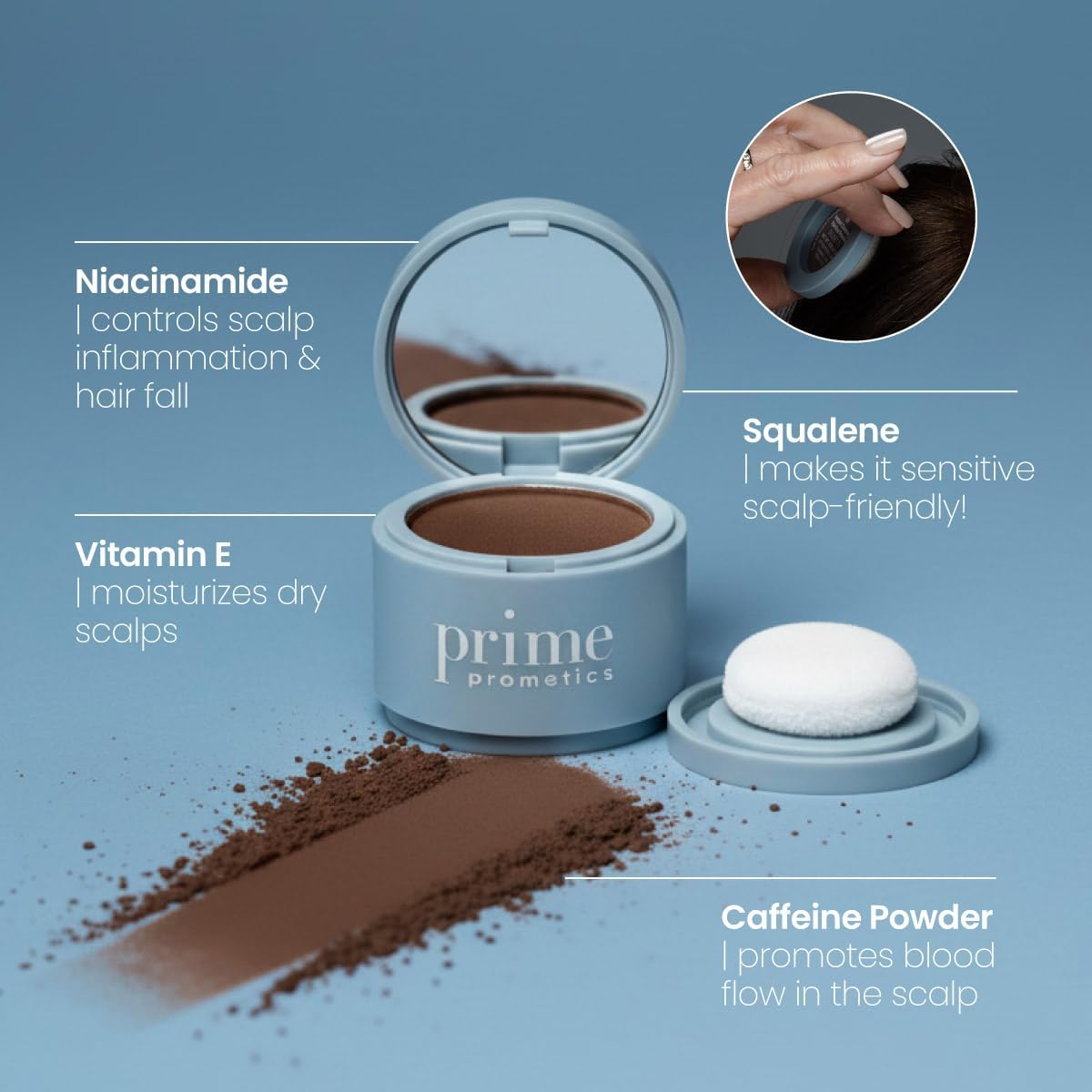 Prime Prometics Instant Coverage Hairline Powder