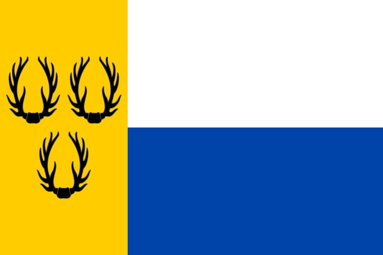 Drapeau grand format de Chotěšov district de Plzeň-jih pour pavoisement extérieur