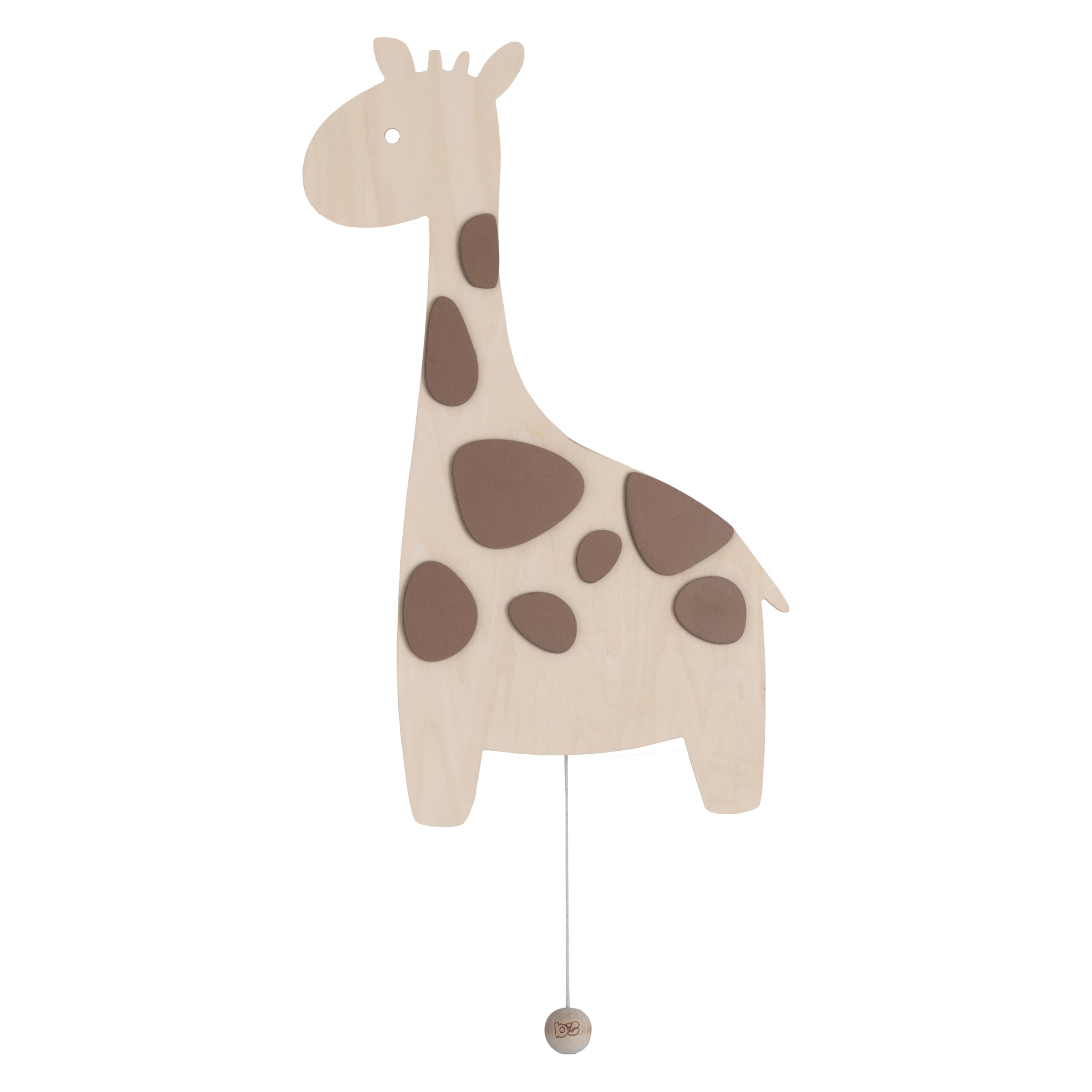Baby's Only - Applique Murale girafe Wonder - Marron - 42x29 cm