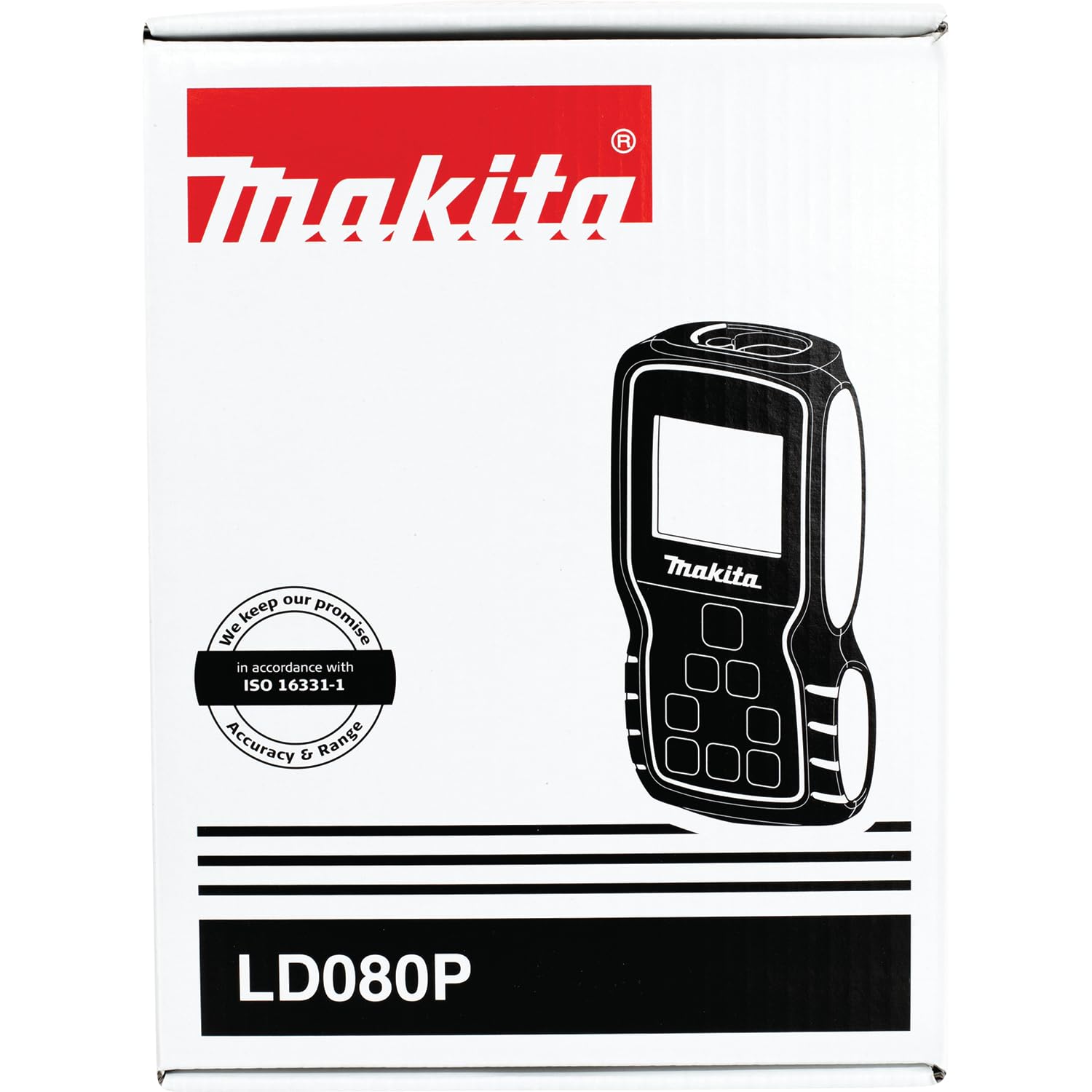 Makita LD080P Medidor Láser, 80m Longitud
