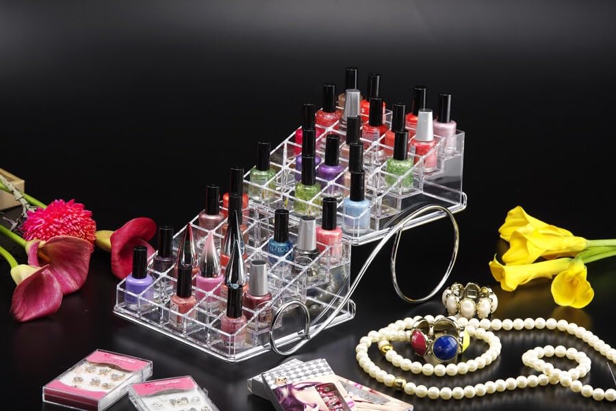 Vague Acrylic Nail Polish Holder