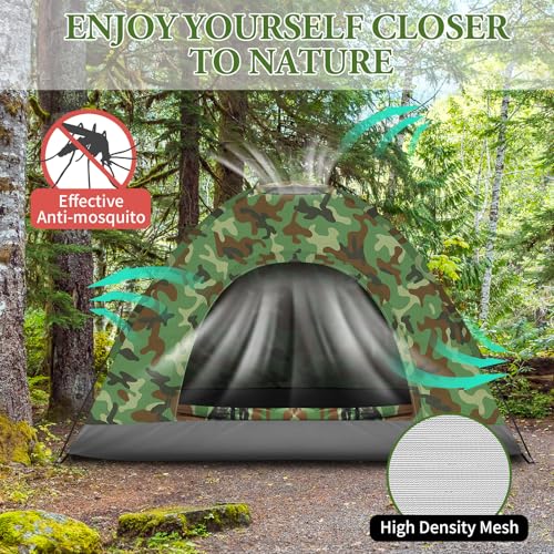 Carpa Vingli Camuflaje para Camping 3-4 Personas miniatura 2
