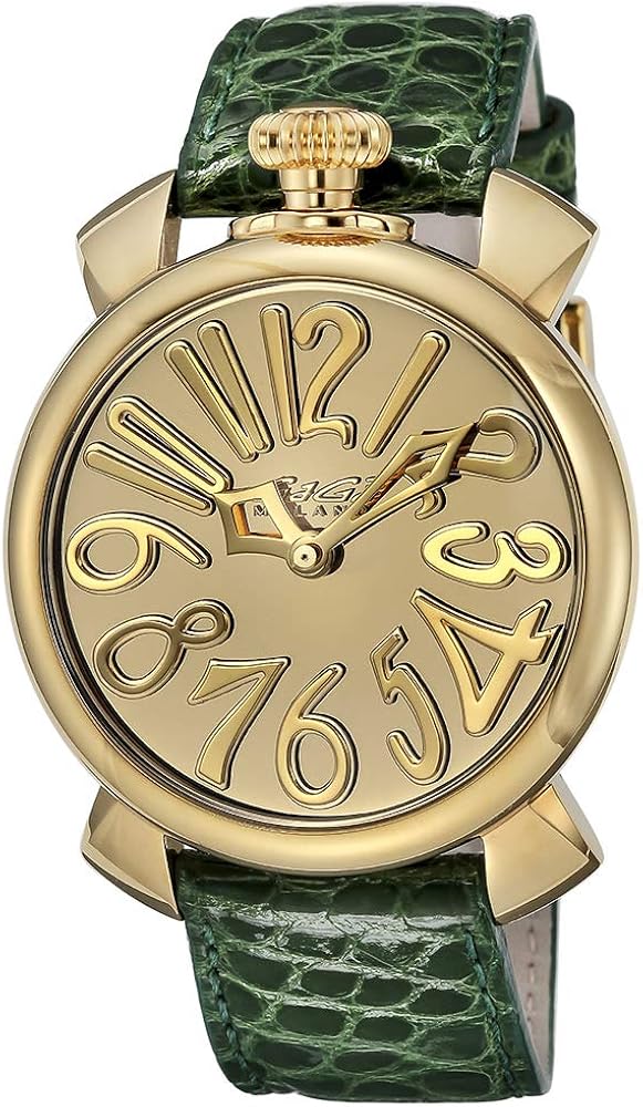 再再再..販 ガガミラノ マヌアーレ40MM ミラー グレー世界限定500本
