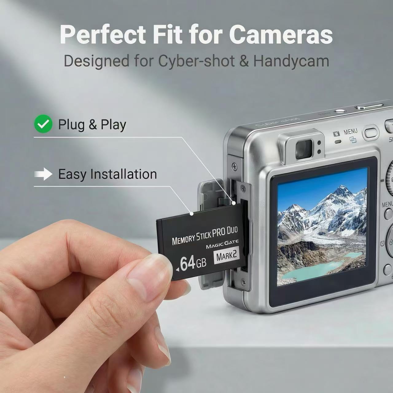 Mark2 Clé USB Pro Duo pour accessoires PSP et appareil photo 64 Go