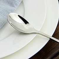 Vista 5 de AOOSY Cuchara de Mango Largo, Agitadores de Café, Cuchara de Té Helado de 9 Pulgadas, Cucharadita de Acero Inoxidable 18/10 Premium para Leche