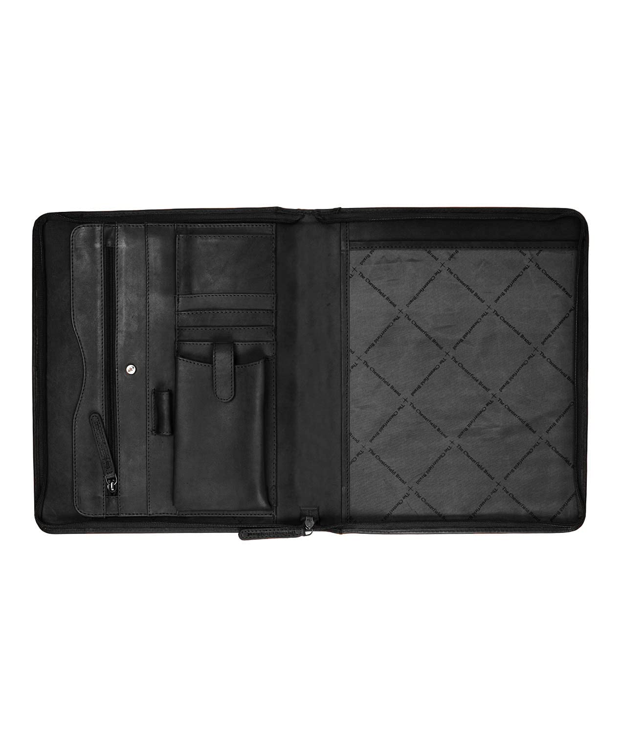 The Chesterfield Brand Barnet - Schreibmappe 14" 34 cm black