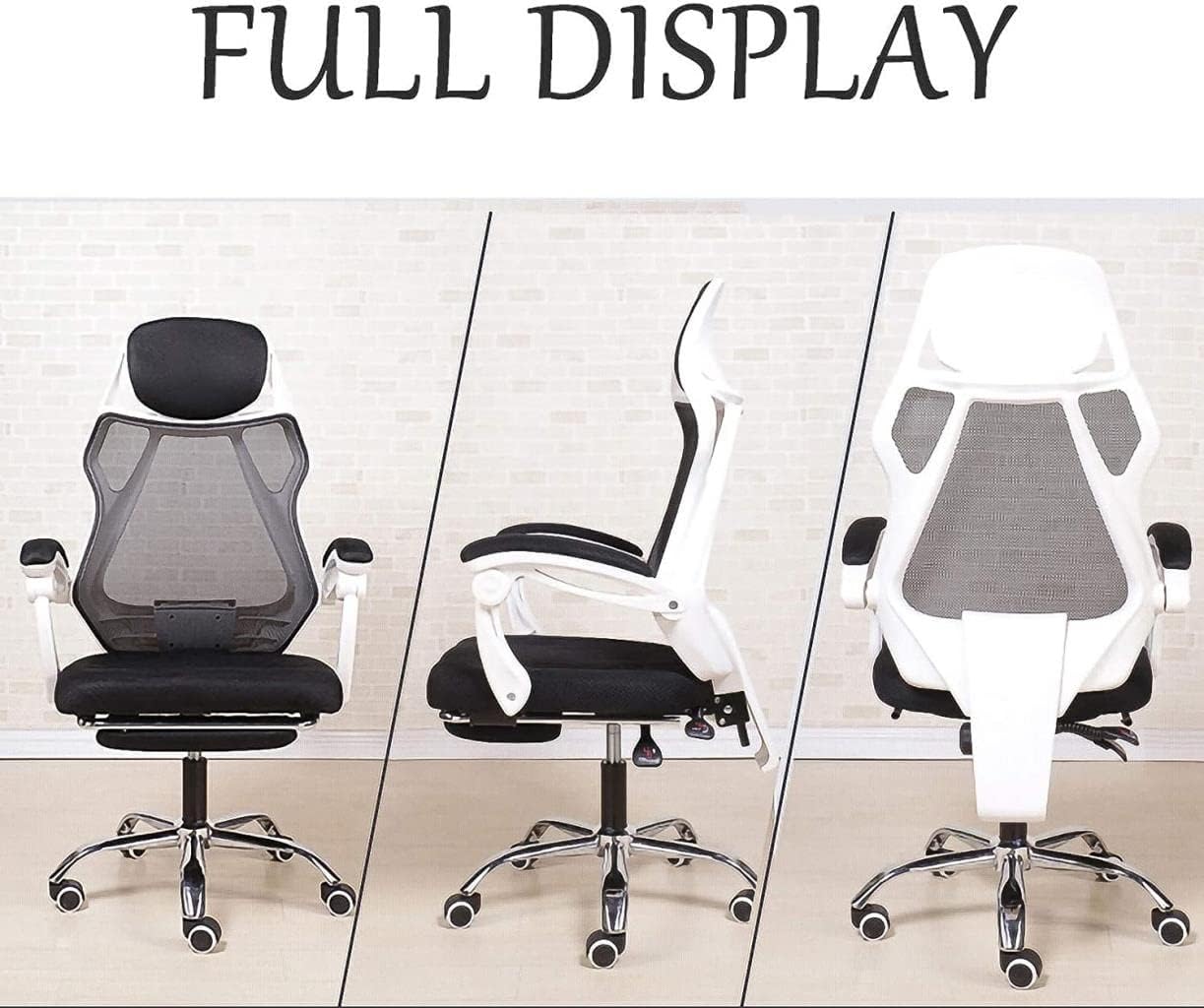 Office Chair Gaming Chair PC Game Swivel Chair Footstool Tables and Chairs High Back Computer Chair Ergonomic Office Chair Chair Needed