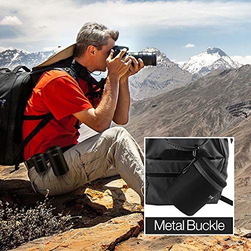 image for Tycka Lens Pouch, Water Resistant Camera Lens Case Bag with Zipper for