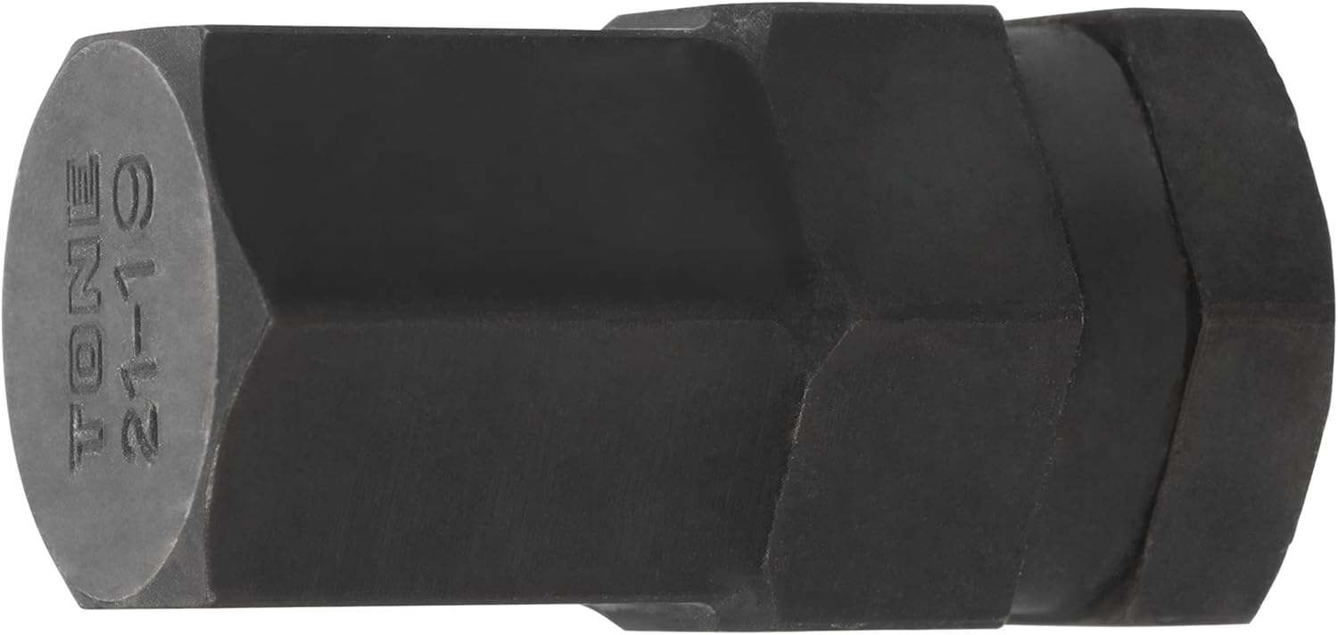 TONE Hex Bit for Interchangeable Impact Socket (BIT21-19)