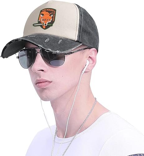 Vista 3 de Foxhound Special Forces Group Gorra de béisbol para mujer, gorra de béisbol para hombre, lavable y ajustable