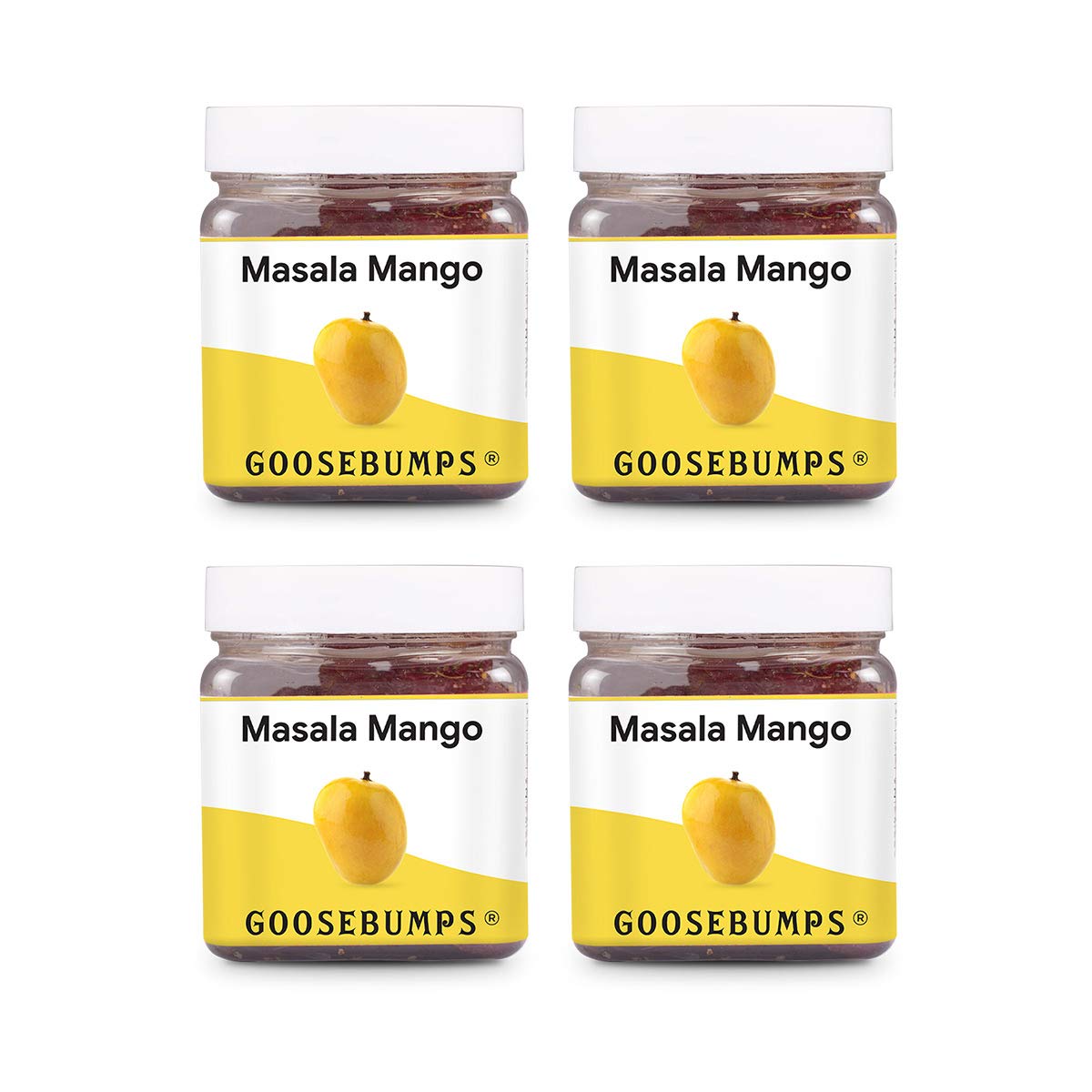 Goosebumps Pickles Goosebumps Masala Mango|Dried Mango|Dehydrated Fruit|Chatpata Mango Healthy Snack For Kids And Adults|(150G X 4 Packs),600 Gms (B08CHKKMSC) Amazon Price History, Amazon Price Tracker