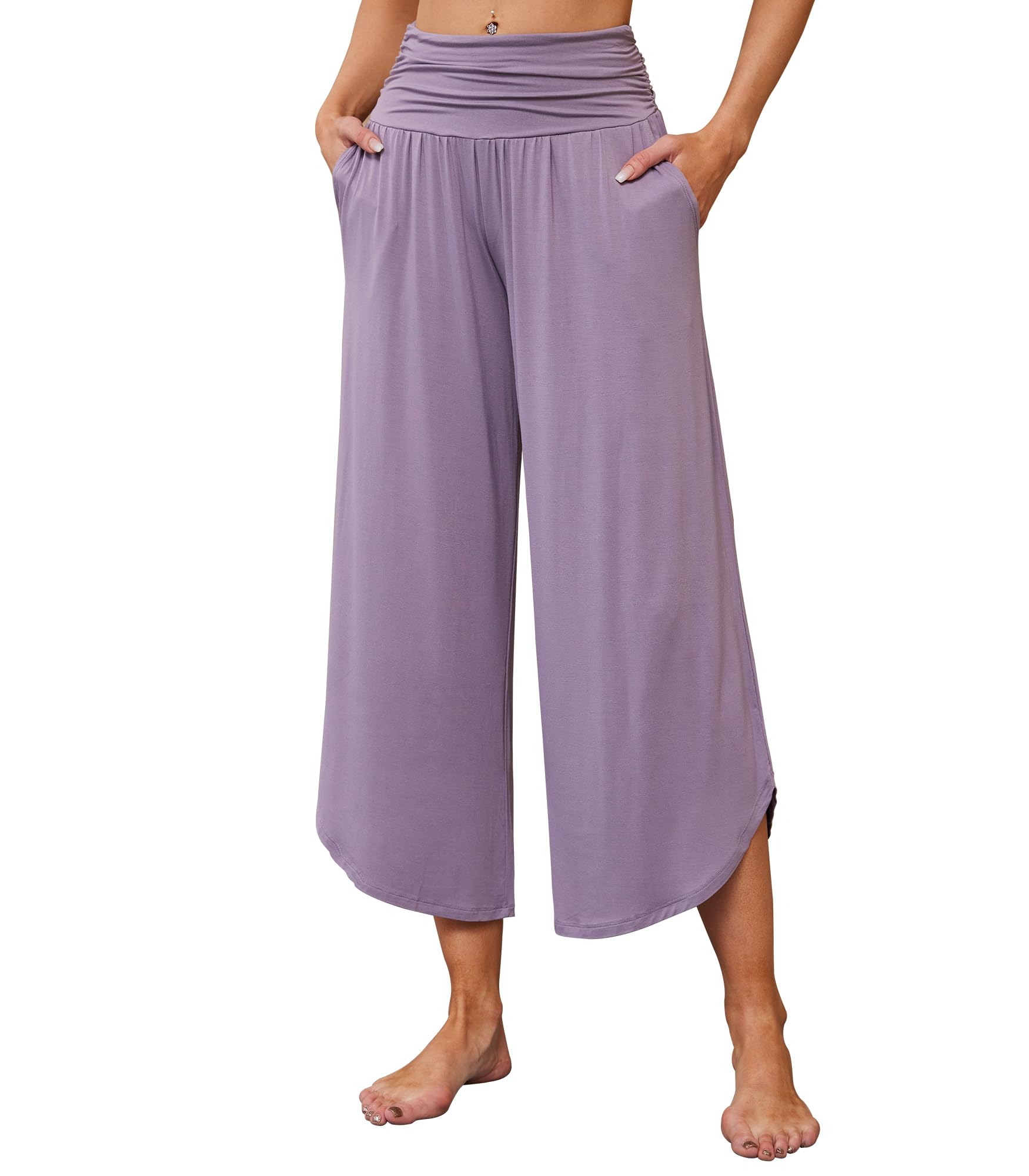 WiWi Bamboo Wide-Leg Lounge Pants