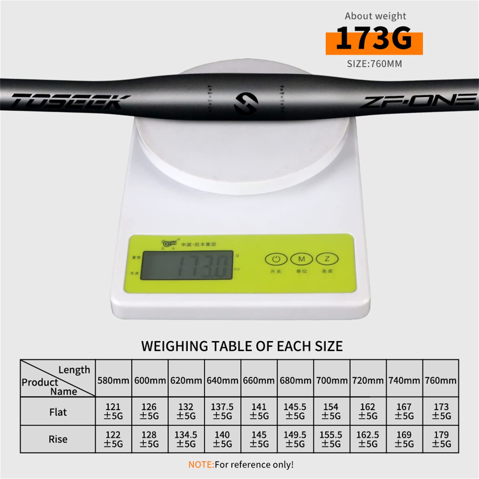 Guidon de vélo de Montagne entièrement en Carbone 31,8 * 580-760 mm Riser/Barres Plates 3K Matt Glossy Haute résistance Accessoires de vélo Super légers Guidons VTT