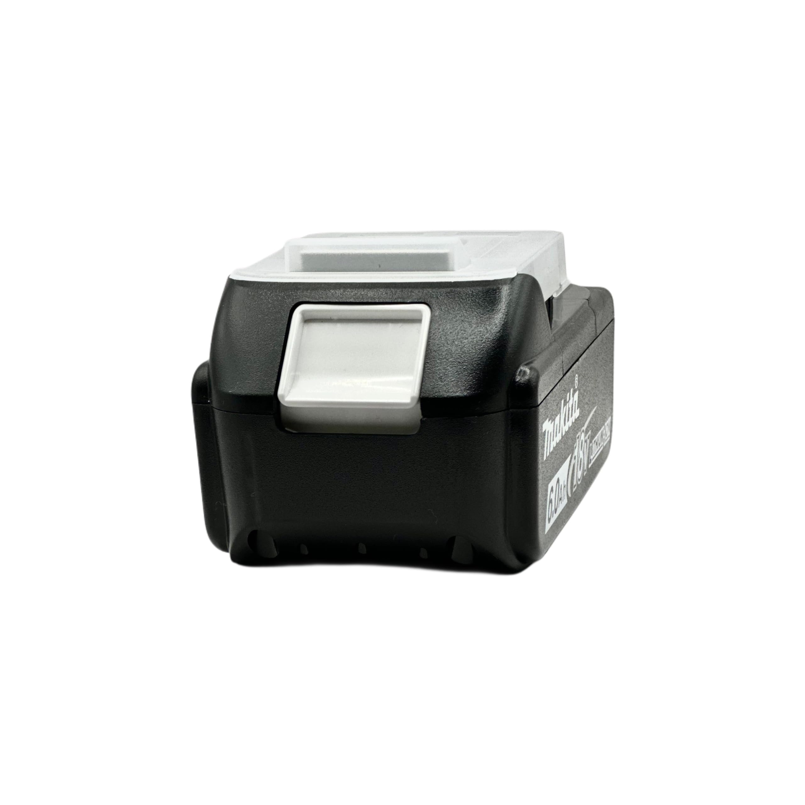 Batería de repuesto original de 18 V 6,0 Ah para Makita – Compatible con BL1860B