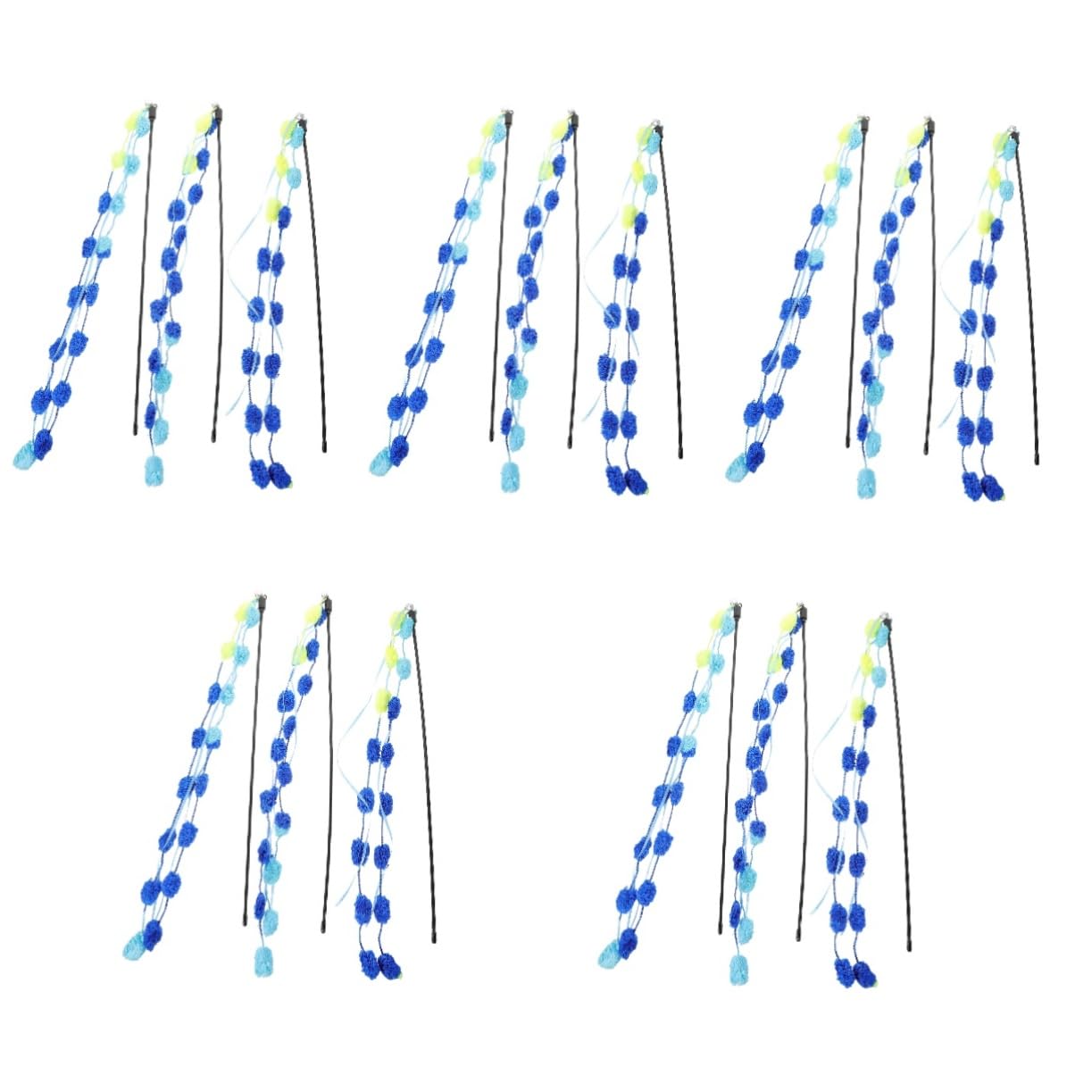 Yardwe 5 Sets Katzenspielzeug Interaktives Katzenspielzeug Für Hauskatzen Kätzchenspielzeug Katzen Katzenprodukte Katzenanreicherung 3 Stück * 5