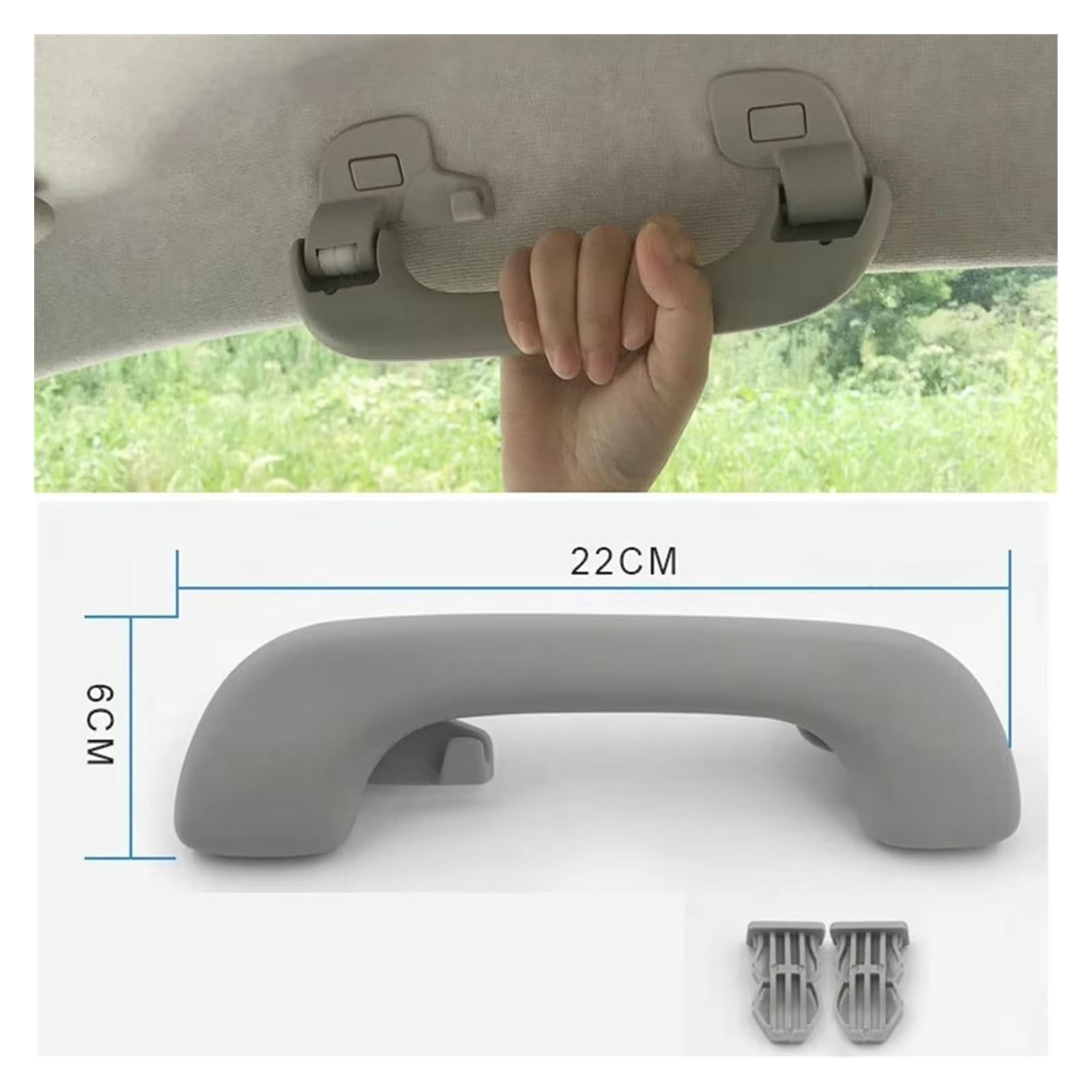 Auto Innentürgriff Ersatzriff Für Benz Für Smart Für Fortwo 453 2015 + Auto Dach Griff Haupt Und Co-Pilot Seite Armlehne Griff Ersatz Mit Haken